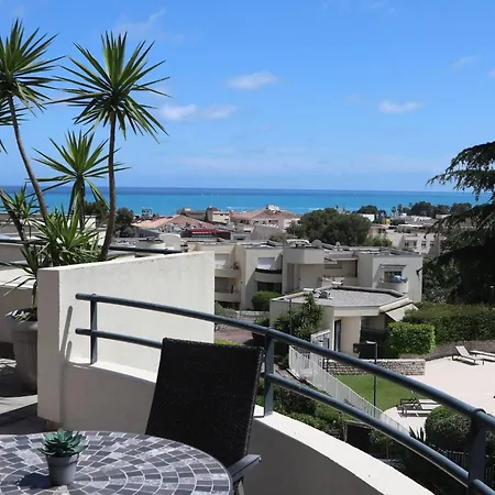 Apartment Les Anges -f2 Appartement, Terrasse Vue Mer, Piscine, Wifi Villeneuve-Loubet