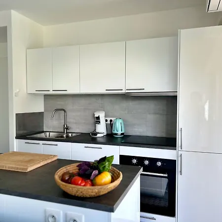 Les Anges -f2 Appartement, Terrasse Vue Mer, Piscine, Wifi Villeneuve-Loubet